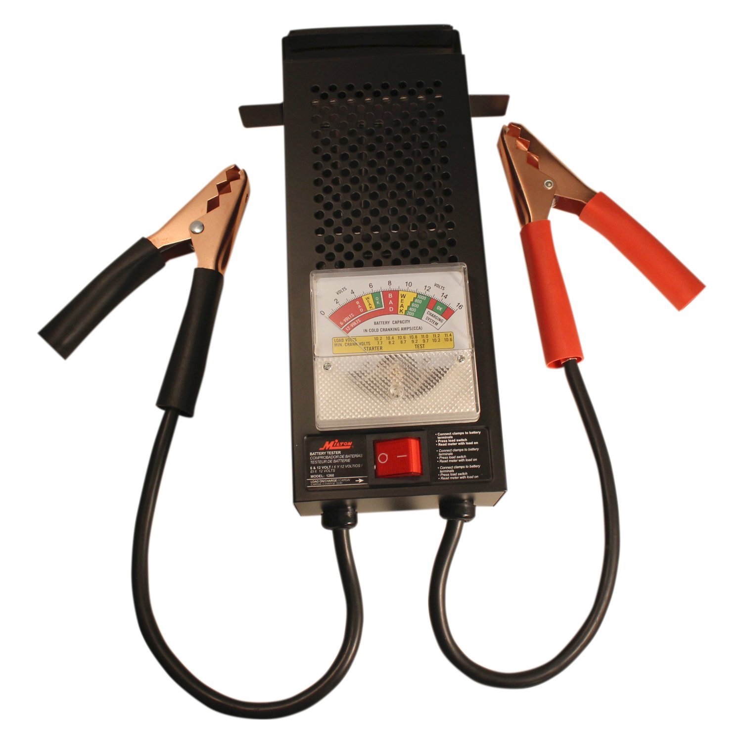 1260 Milton Industries Battery Starter Tester