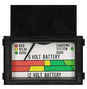 5399200014 Schumacher Voltmeter 6 - 12 Volt Range